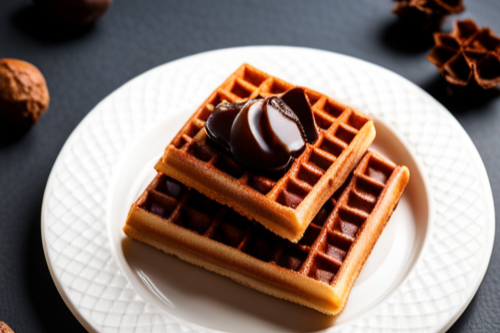 Chocolate waffle